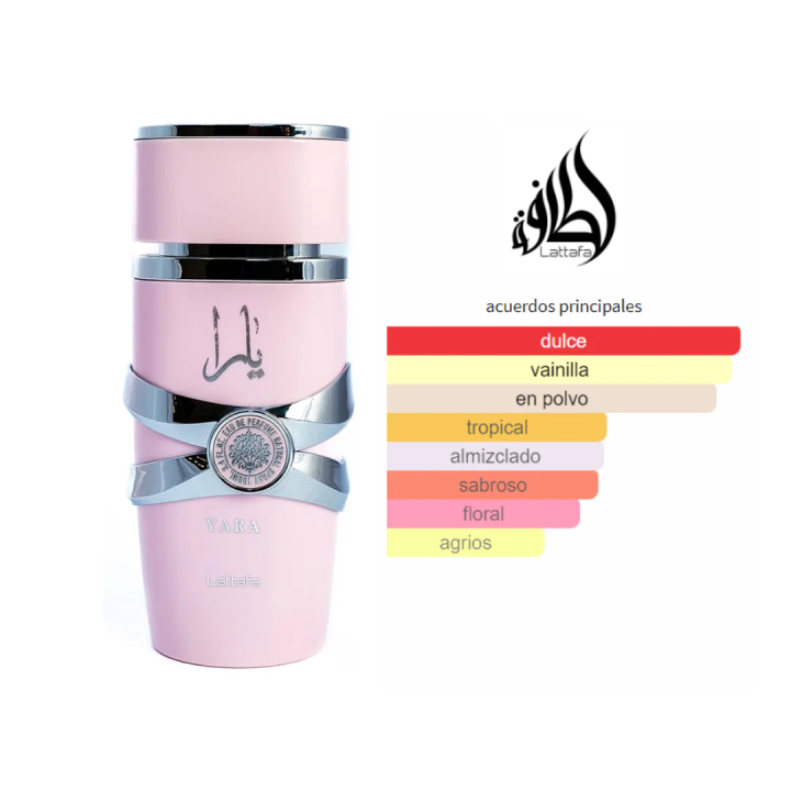 YARA EDP - Lattafa - Mujer - 100ml