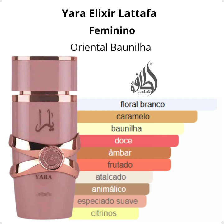 YARA ELIXIR EDP - Lattafa - Mujer - 100ml