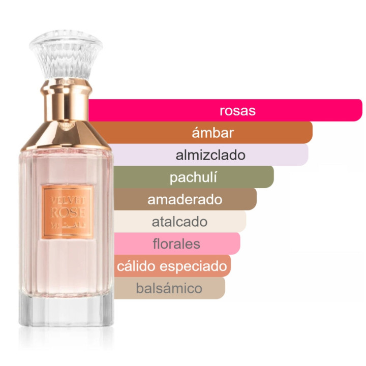 VELVET ROSE  EDP - Lattafa - Mujer - 100ml