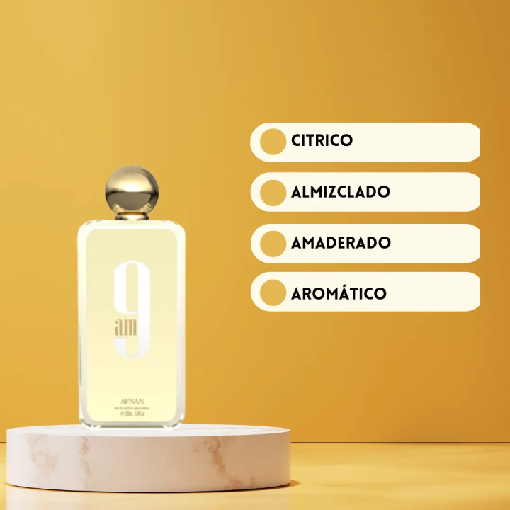 9AM YELLOW EDP - Afnan - Hombre - 100ml