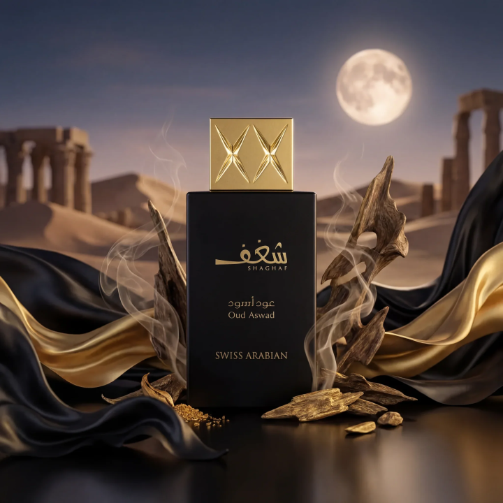 SHAGHAF OUD ASWAD  EDP - S. Arabian- Unisex - 100ml