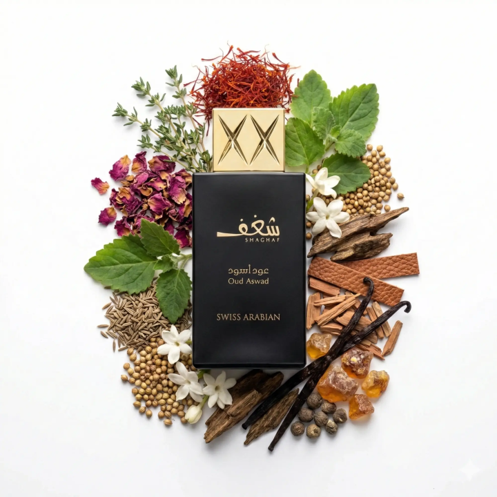 SHAGHAF OUD ASWAD  EDP - S. Arabian- Unisex - 100ml
