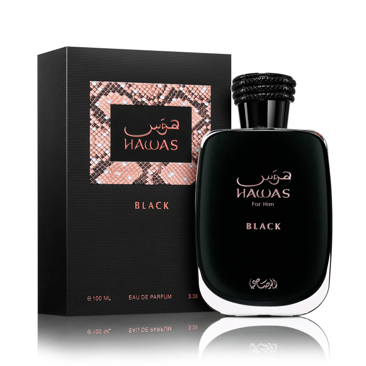 Hawas Black - Extrait de Parfum- Rasasi - Hombre - 100ml