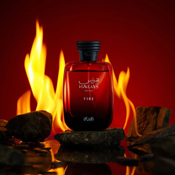 Hawas Fire -Extrait  de Parfum - Rasasi - Hombre - 100ml