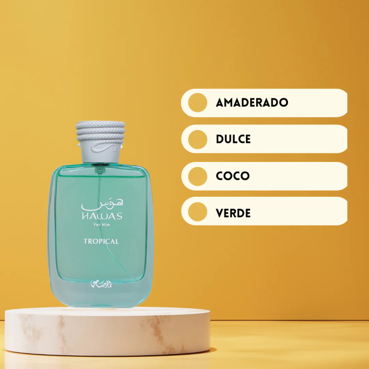 HAWAS TROPICAL EDP - Rasasi- Hombre - 100ml