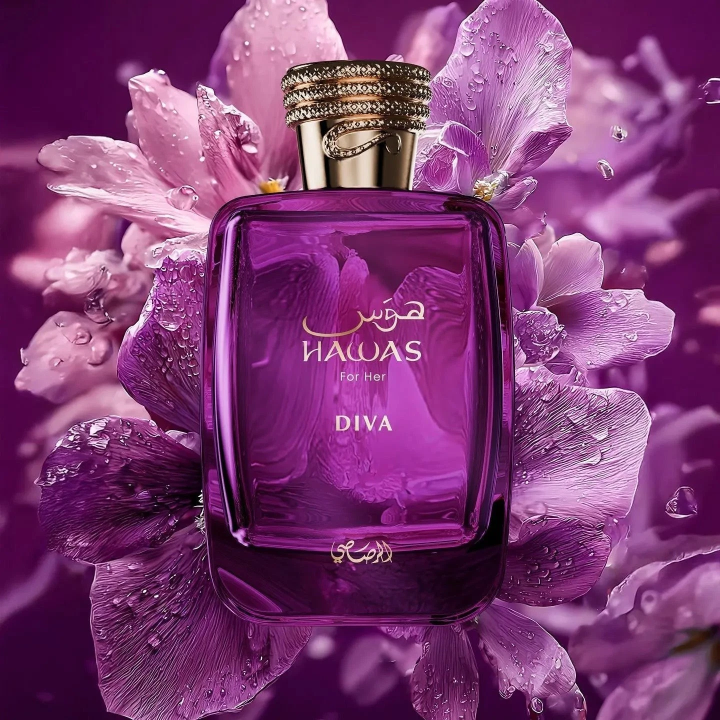 Hawas Diva - Extrait de Parfum - Rasasi - Mujer - 100ml