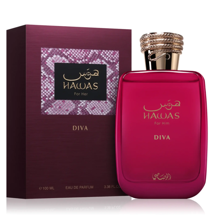 Hawas Diva - Extrait de Parfum - Rasasi - Mujer - 100ml
