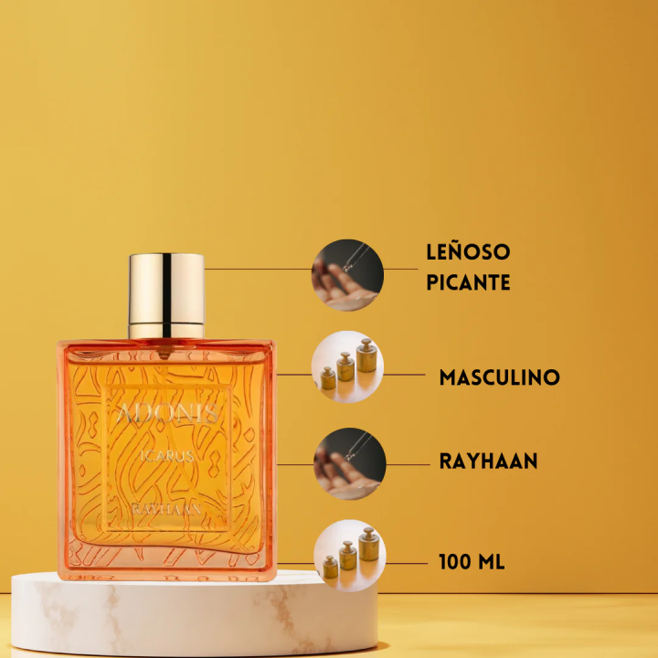 RAYHAAN ADONIS ICARUS EDP - Rayhaan - Hombre - 100ml