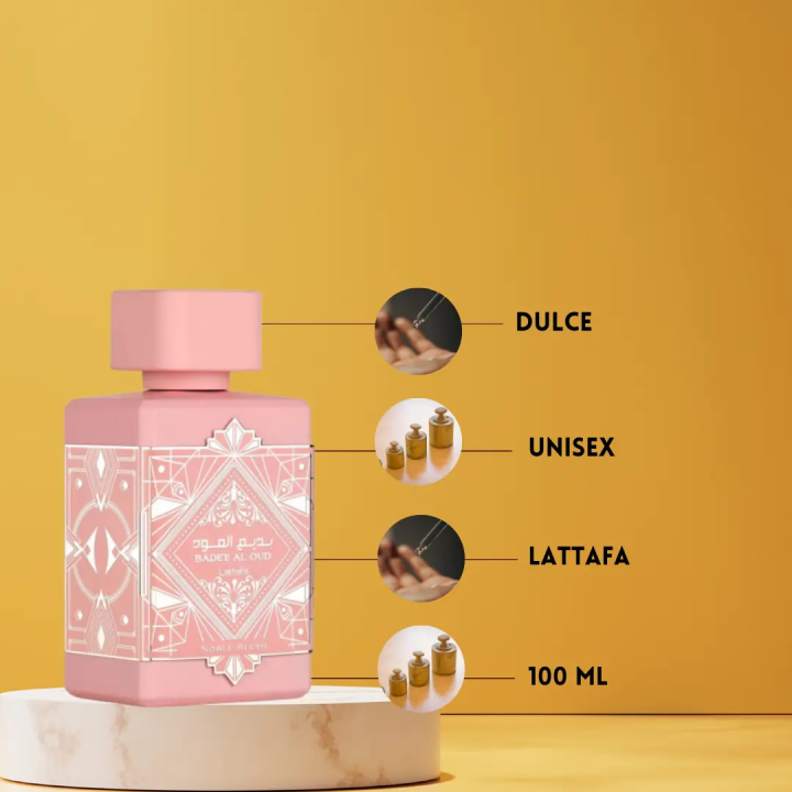 BADE'E AL OUD NOBLE BLUSH EDP - Lataffa - Mujer - 100ml