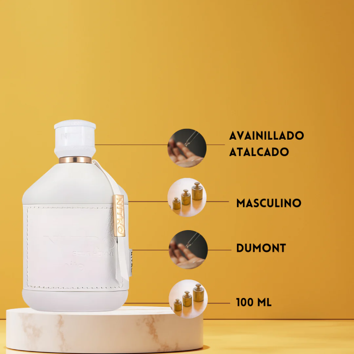 Nitro White - EDP - Dumont- Hombre - 100ml