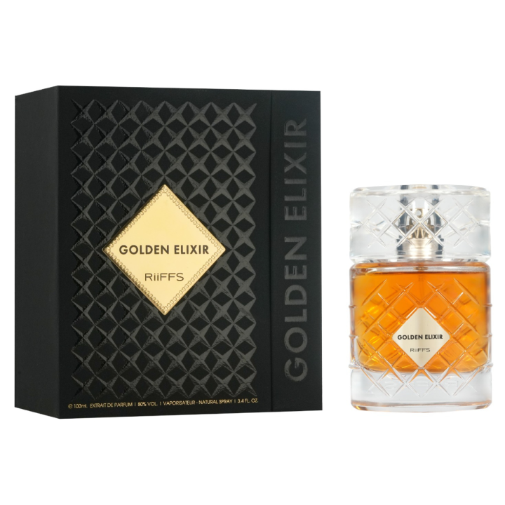 GOLDEN ELIXIR EXTRAIT DE PARFUM- Riiffs - Hombre - 100ml