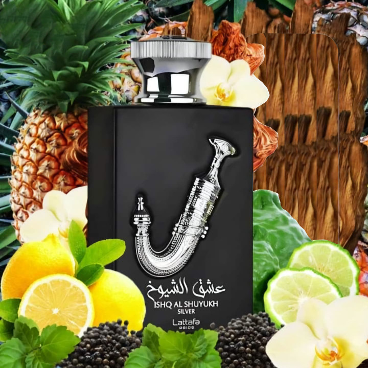 ISHQ AL SHUYUKH SILVER  EDP - Lataffa - Hombre - 100ml