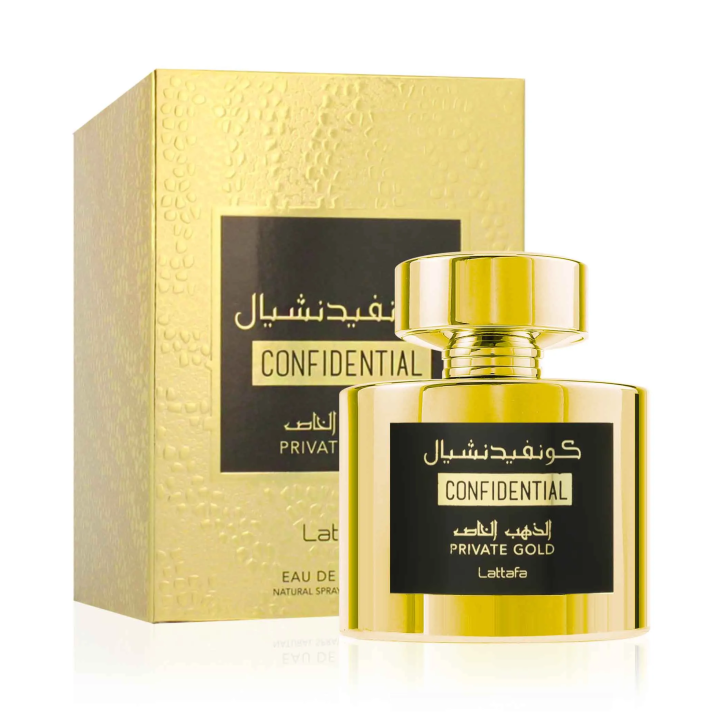 CONFIDENTIAL PRIVATE GOLD EDP - Lataffa - Unisex - 100ml