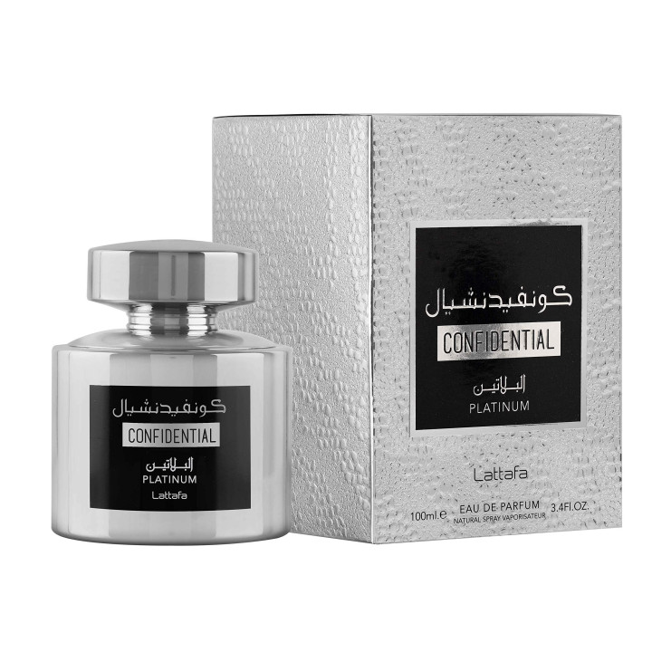 CONFIDENTIAL PLATINUM EDP - Lataffa - Hombre - 100ml
