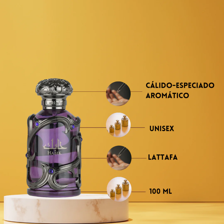 HABIK FOR MEN EXTRAIT DE PARFUM - Lataffa - Hombre - 100ml