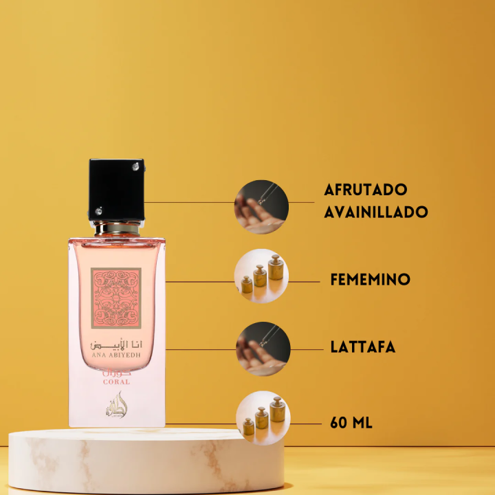 ANA ABIYEDH CORAL EDP - Lataffa - Mujer - 60ml
