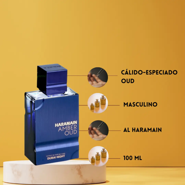 AMBER DUBAI NIGHT EXTRAIT DE PARFUM - Al Haramain - Unisex - 100ml