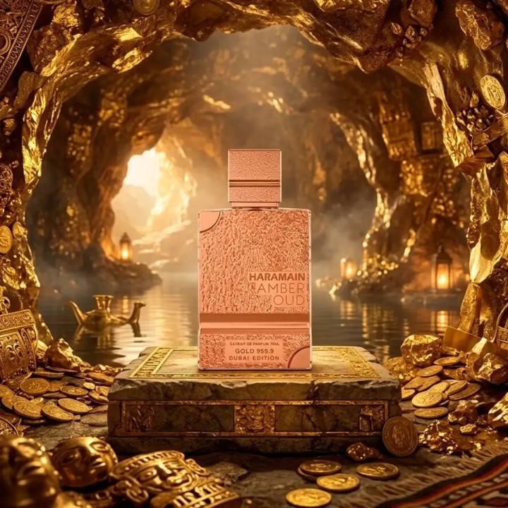 AMBER OUD GOLD 999.9 DUBAI EDITION EXTRAIT DE PARFUM - Al Haramain - Unisex - 75ml