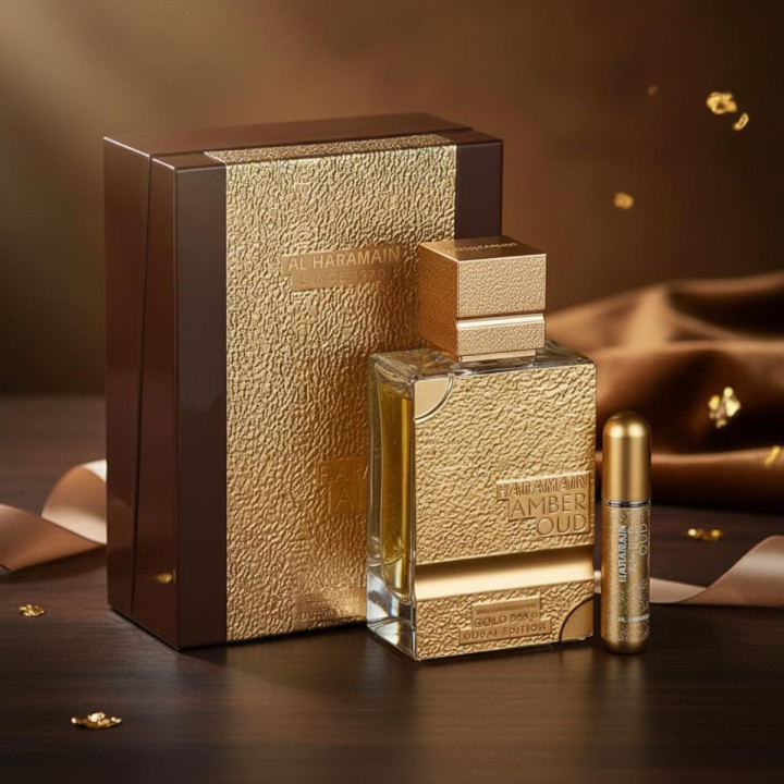 AMBER OUD GOLD 999.9 DUBAI EDITION EXTRAIT DE PARFUM - Al Haramain - Unisex - 75ml