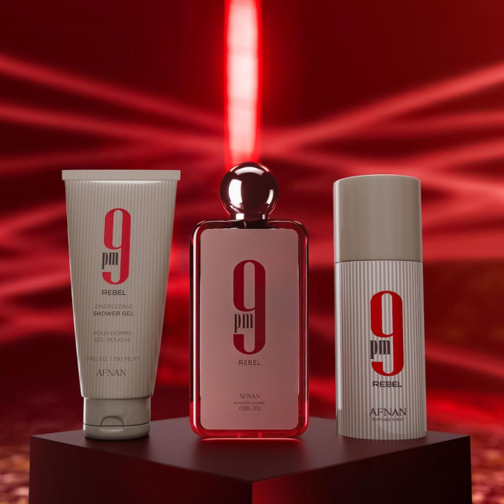 GIFT SET 9 PM REBEL EDP - Afnan - Unisex - 100ml
