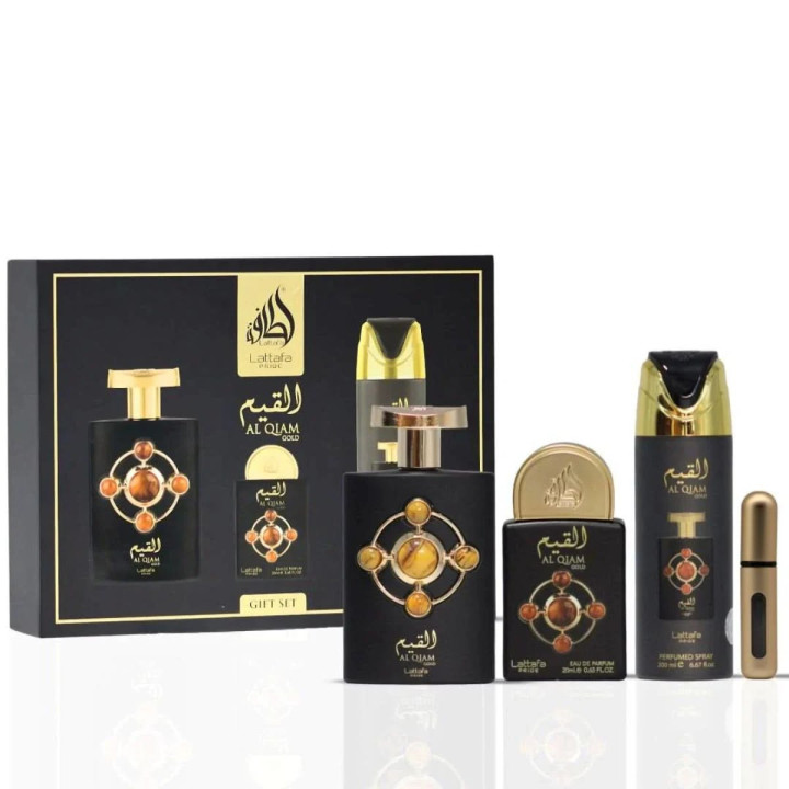 GIFT SET AL QIAM GOLD EDP - Lattafa - Unisex - 100ml