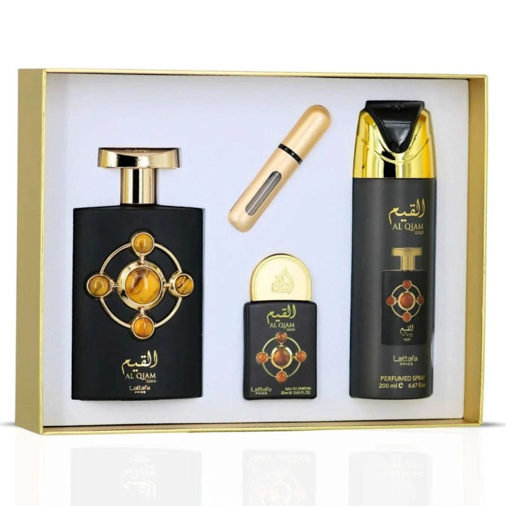 GIFT SET AL QIAM GOLD EDP - Lattafa - Unisex - 100ml