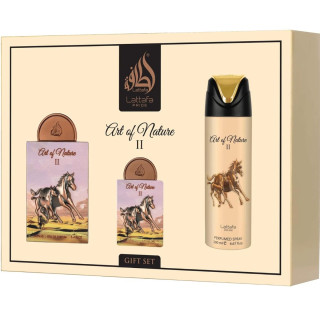 GIFT SET ART OF NATURE II EDP - Lattafa - Unisex - 100ml