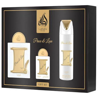 GIFT SET PEACE & LOVE EDP - Lattafa - Unisex - 100ml