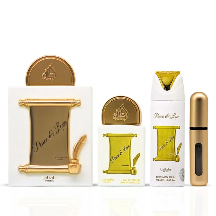 GIFT SET PEACE & LOVE EDP - Lattafa - Unisex - 100ml