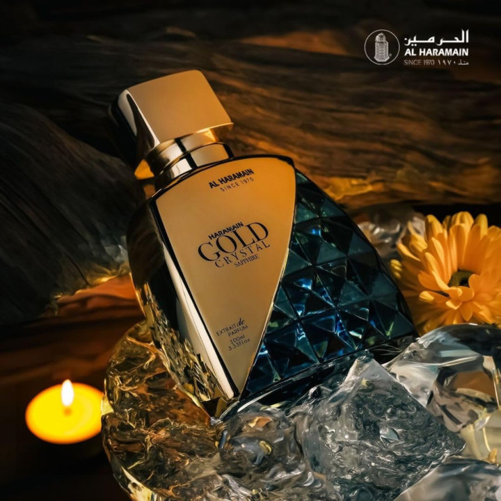 GOLD CRYSTAL SAPPHIRE EXTRAIT DE PARFUM - Al Haramain - Unisex - 100ml