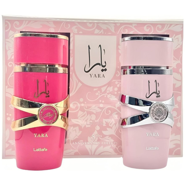 PACK YARA 5 ANIVERSARIO EDP - Lattafa 100ml