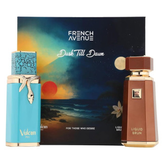 PACK DUSK TILL DAWN VULCAN FEU + LIQUID BRUN EDP - F. Avenue - Unisex -  100ml