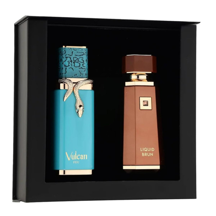 PACK DUSK TILL DAWN VULCAN FEU + LIQUID BRUN EDP - F. Avenue - Unisex -  100ml